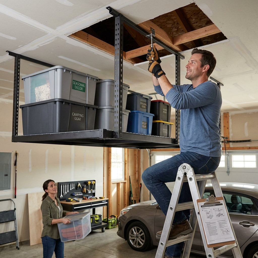 The Ultimate Guide to Garage Overhead Rack Installation and Setup