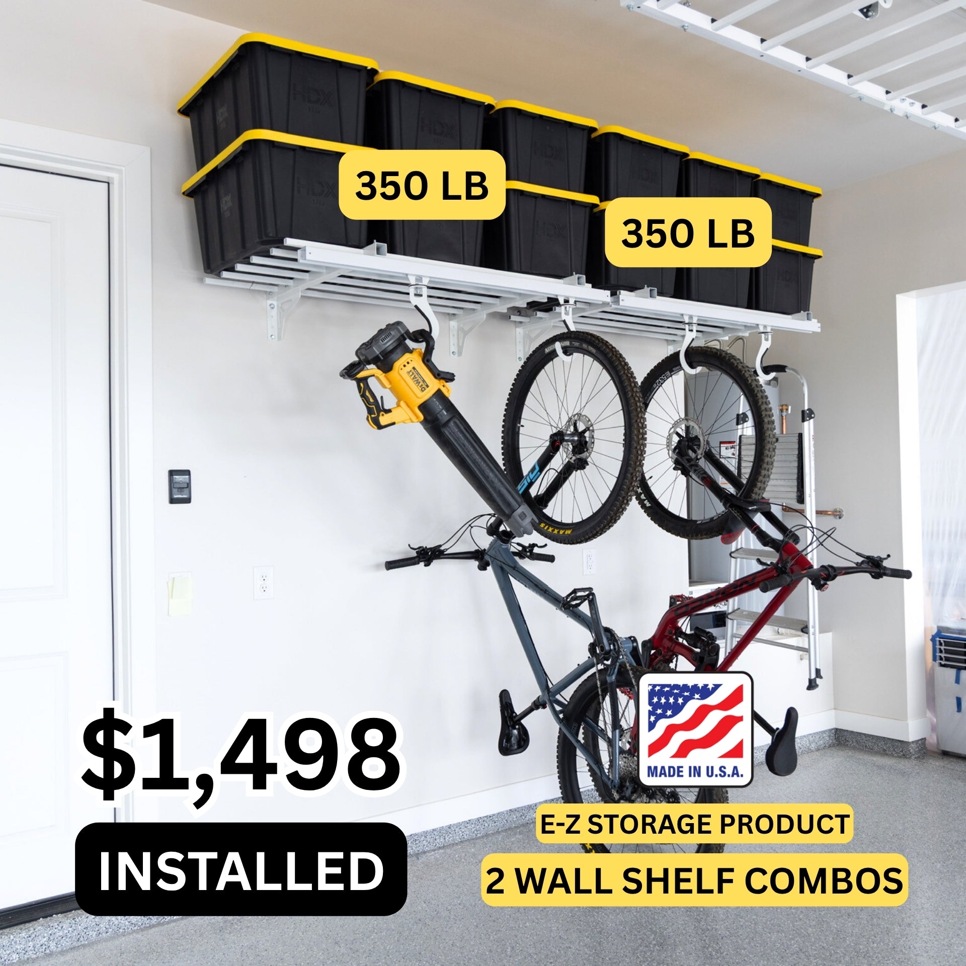 2-Wall Shelf Pro Combos