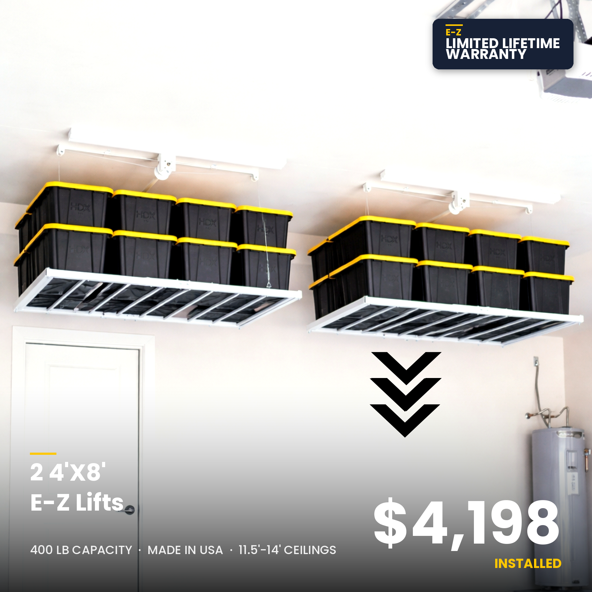 2-4'X8' E-Z Lifts™