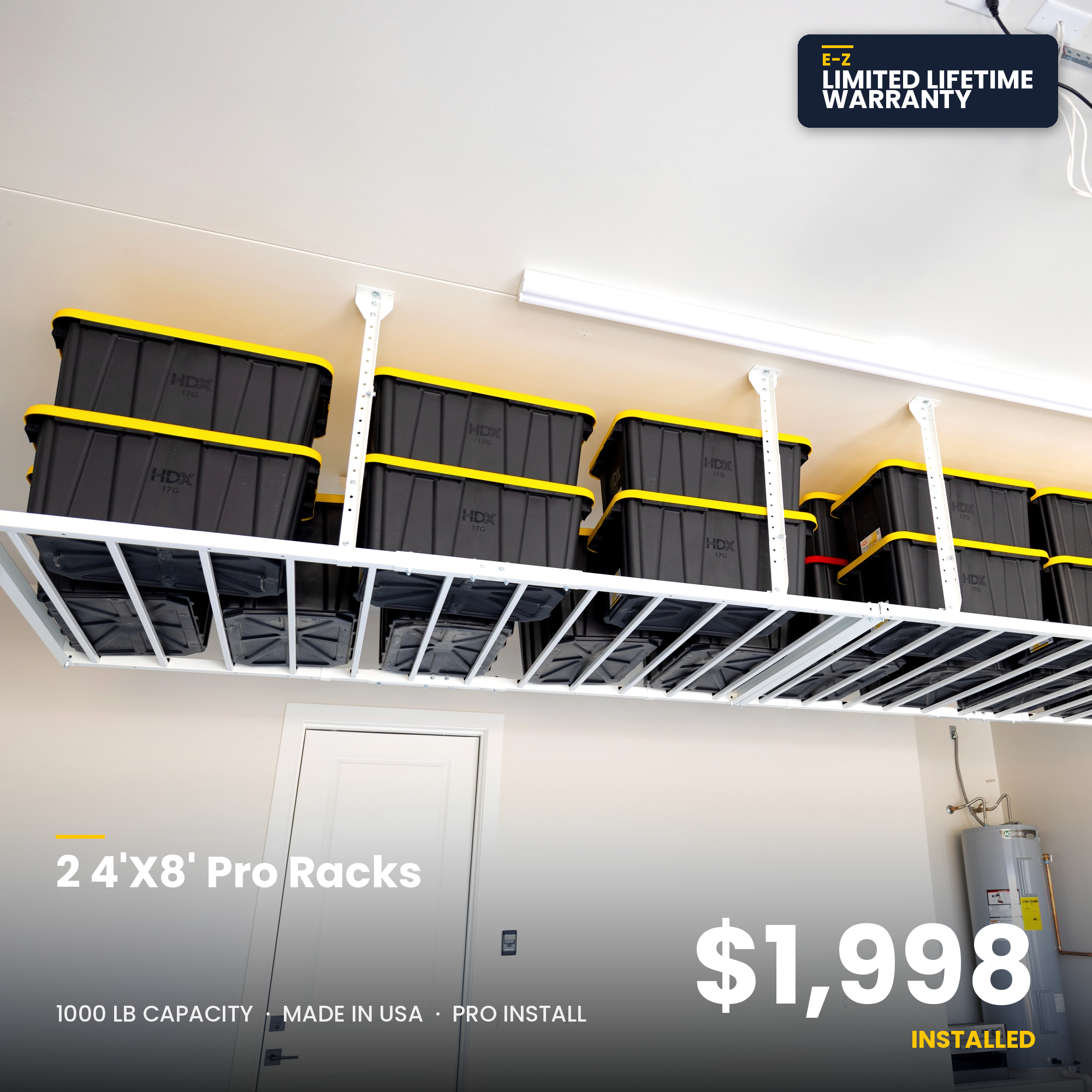 2-4'X8' Pro Racks