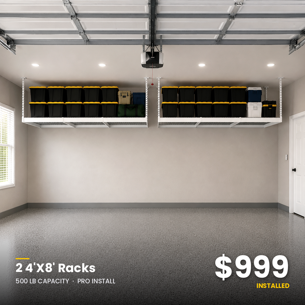 Pre Modern 8 Rack 2-4'X8' Racks