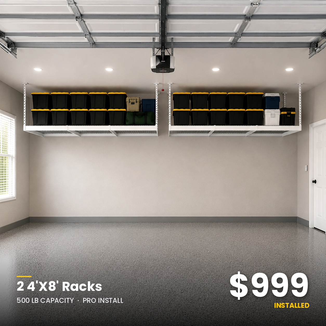 2-4'X8' Racks
