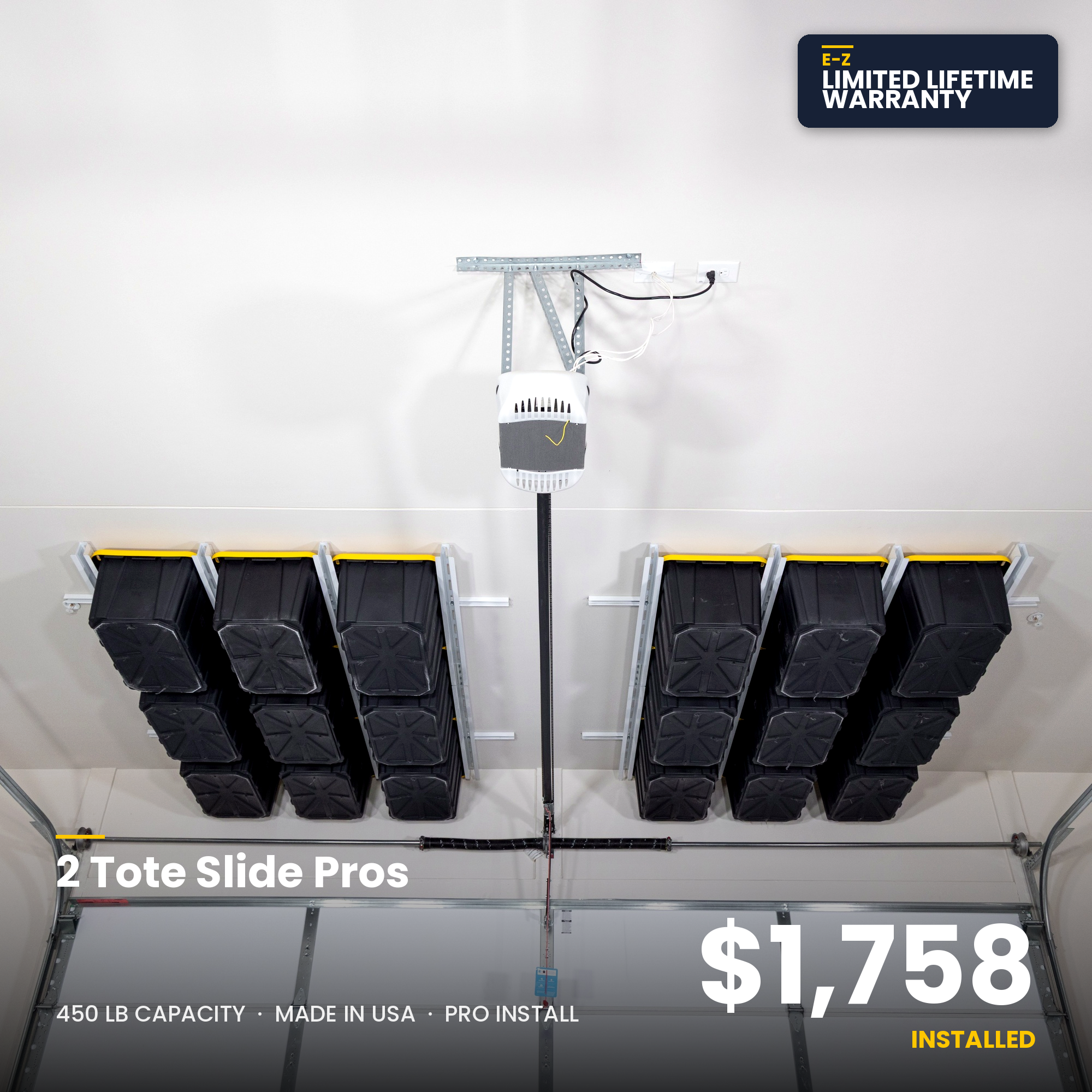 2-Tote Slide™ Pros