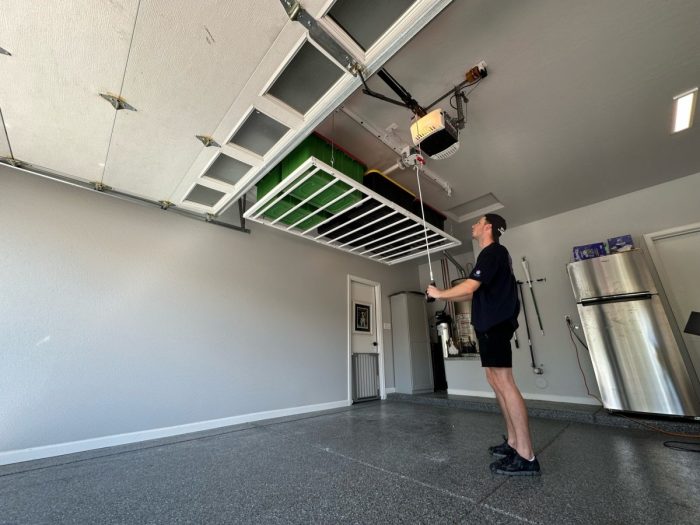 Garage Storage Phoenix AZ Overhead Racks, & More!