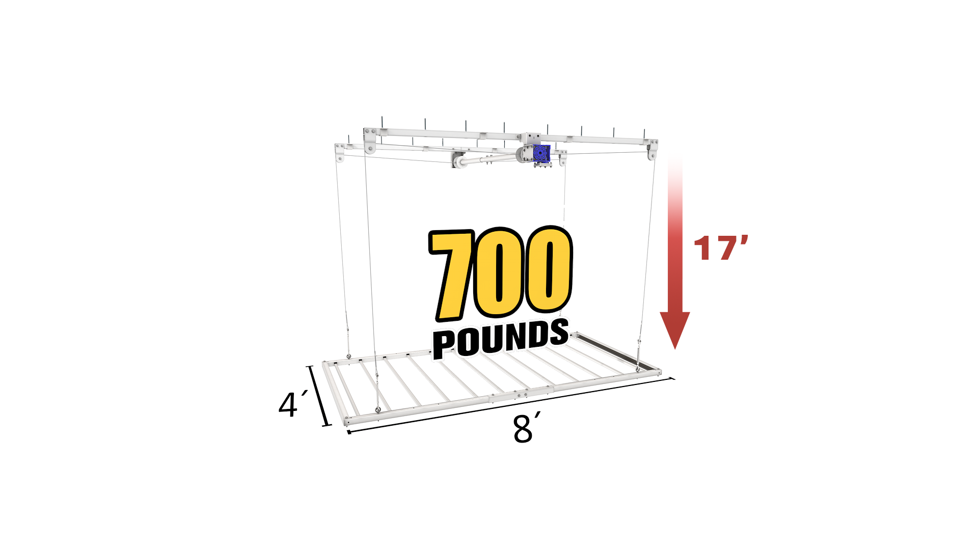 4x8_EzLift_PRO_ZoomedOut_17feet