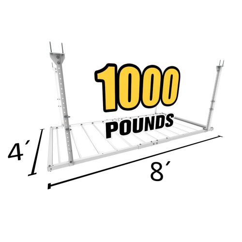 4x8' Overhead Garage Storage Rack